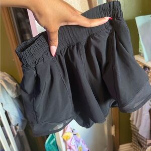 lululemon athletica Black Athletic Shorts